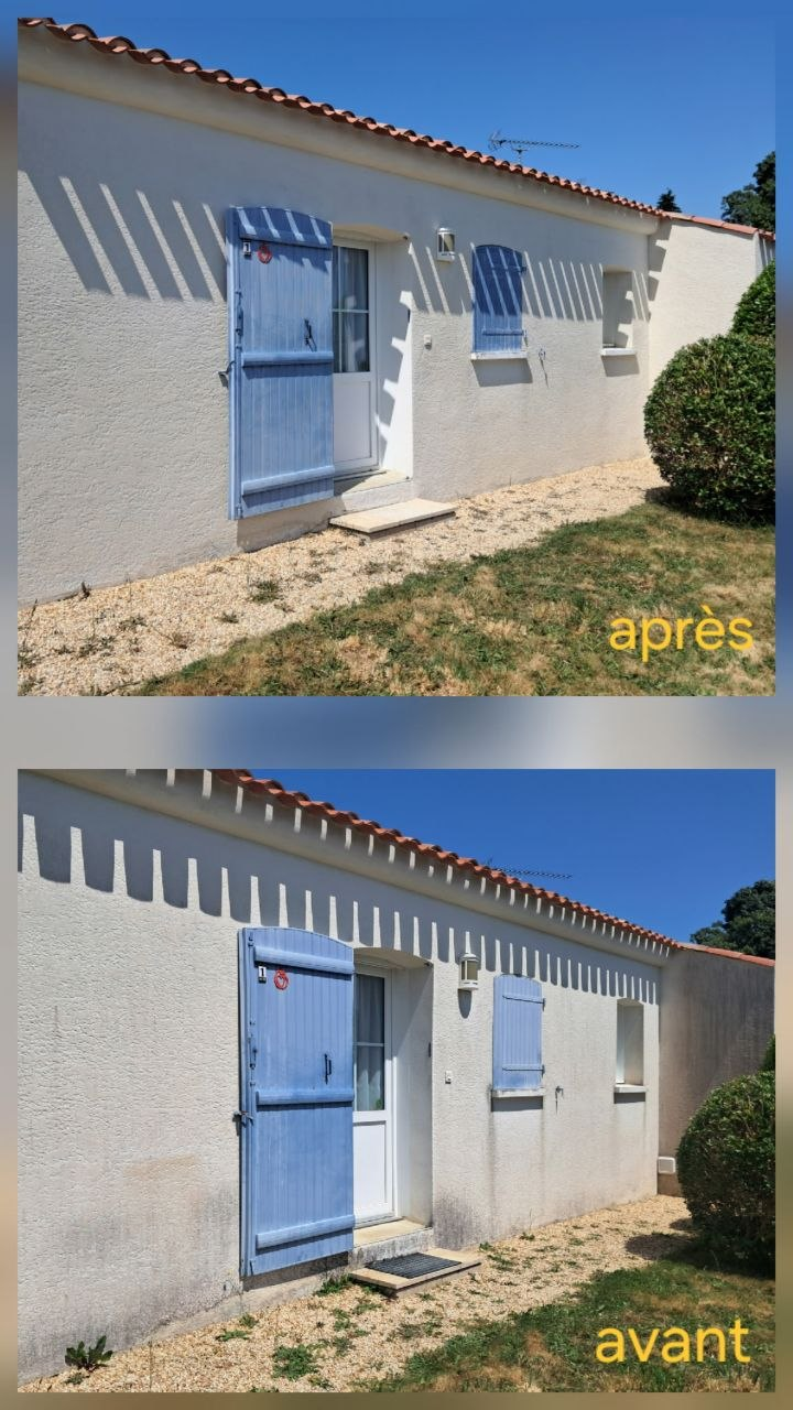 Maison entièrement nettoyée